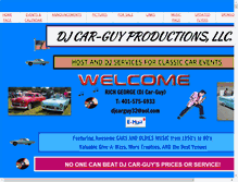 Tablet Screenshot of djcarguy.com